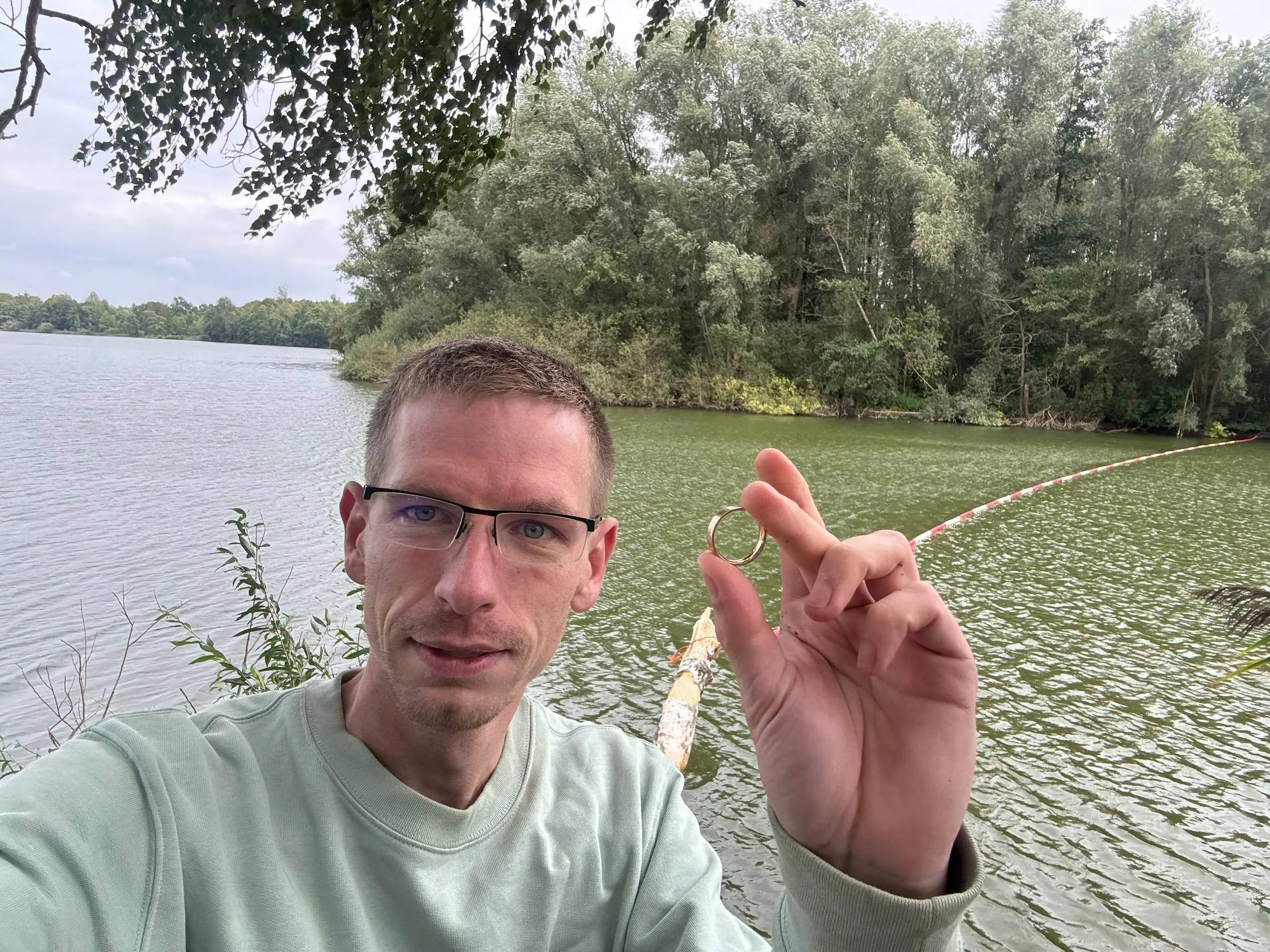 Ehering im Kronensee – Fund nach wenigen Minuten