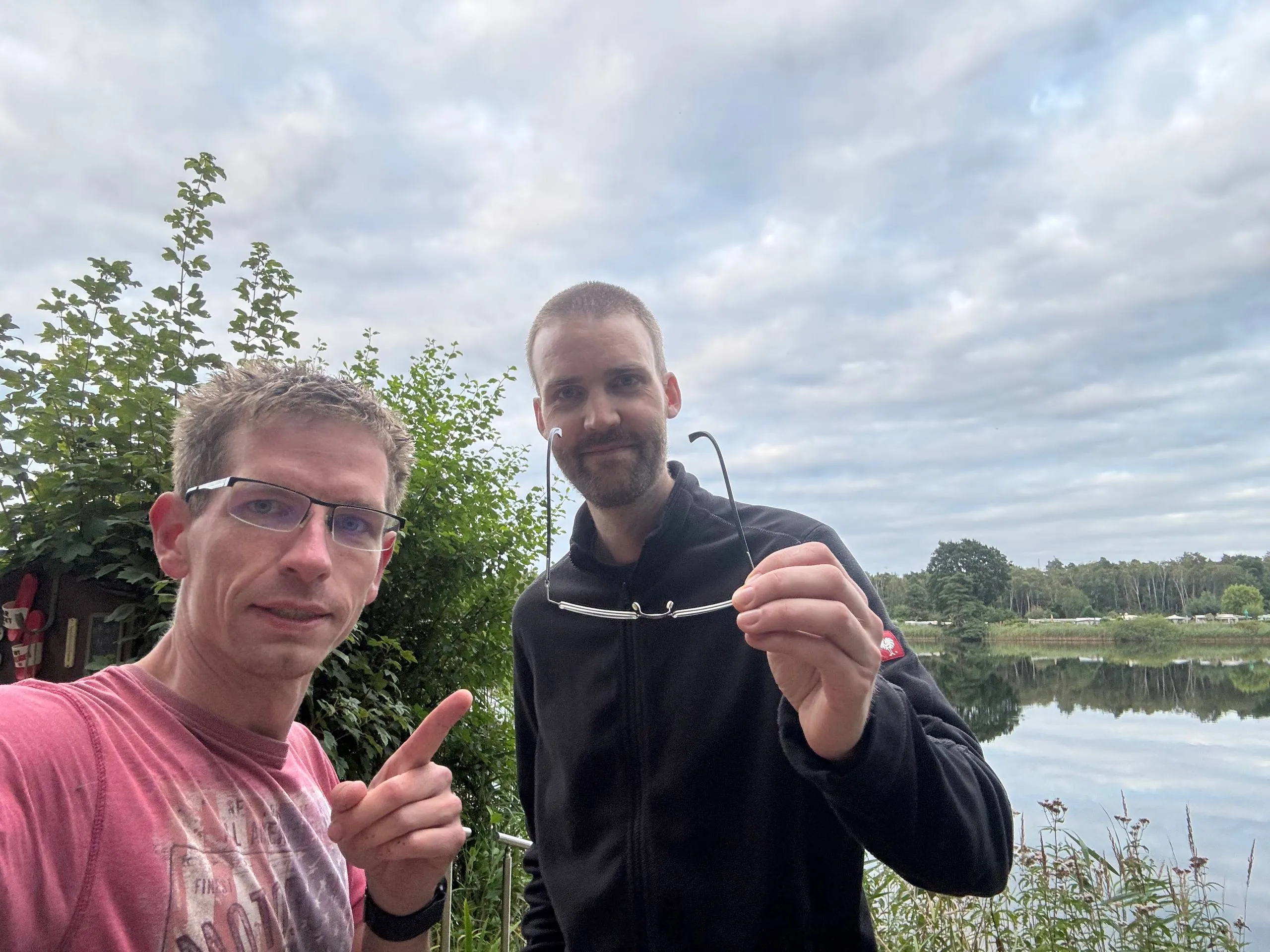Brille aus 7,70 Metern Tiefe im Sonnensee geborgen