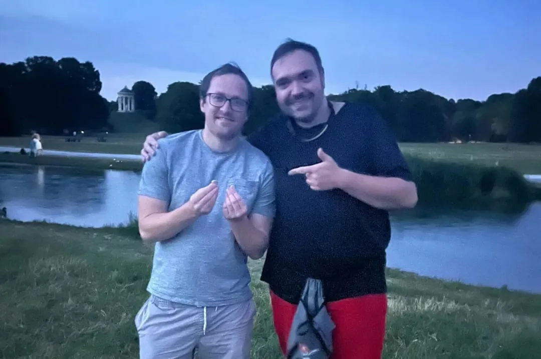 Ring im Fluss verloren