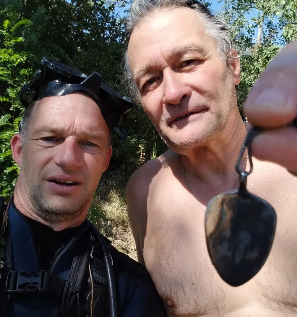 Silberkette beim Abkühlen verloren