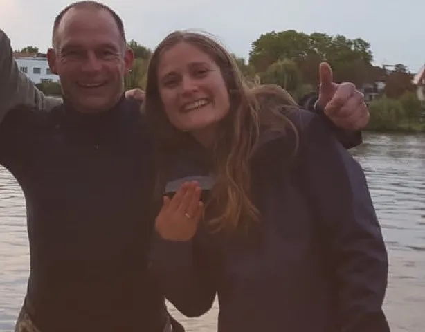 Nicht nur das Kanu war im Wasser
