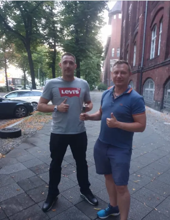 Nach einem Workout