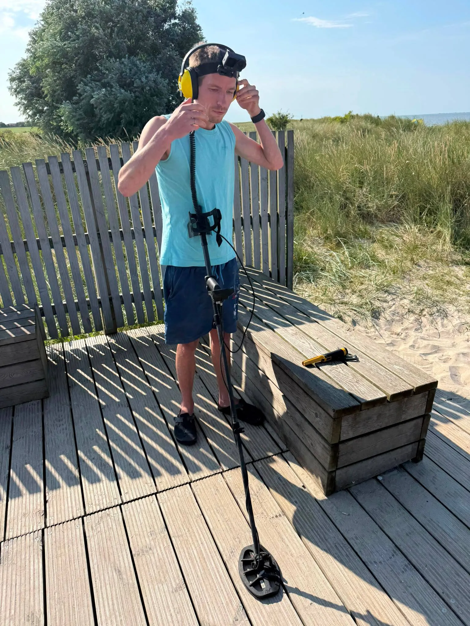Foto 2 vom Einsatz: Platin-Ehering am Strand von Schillig zurück