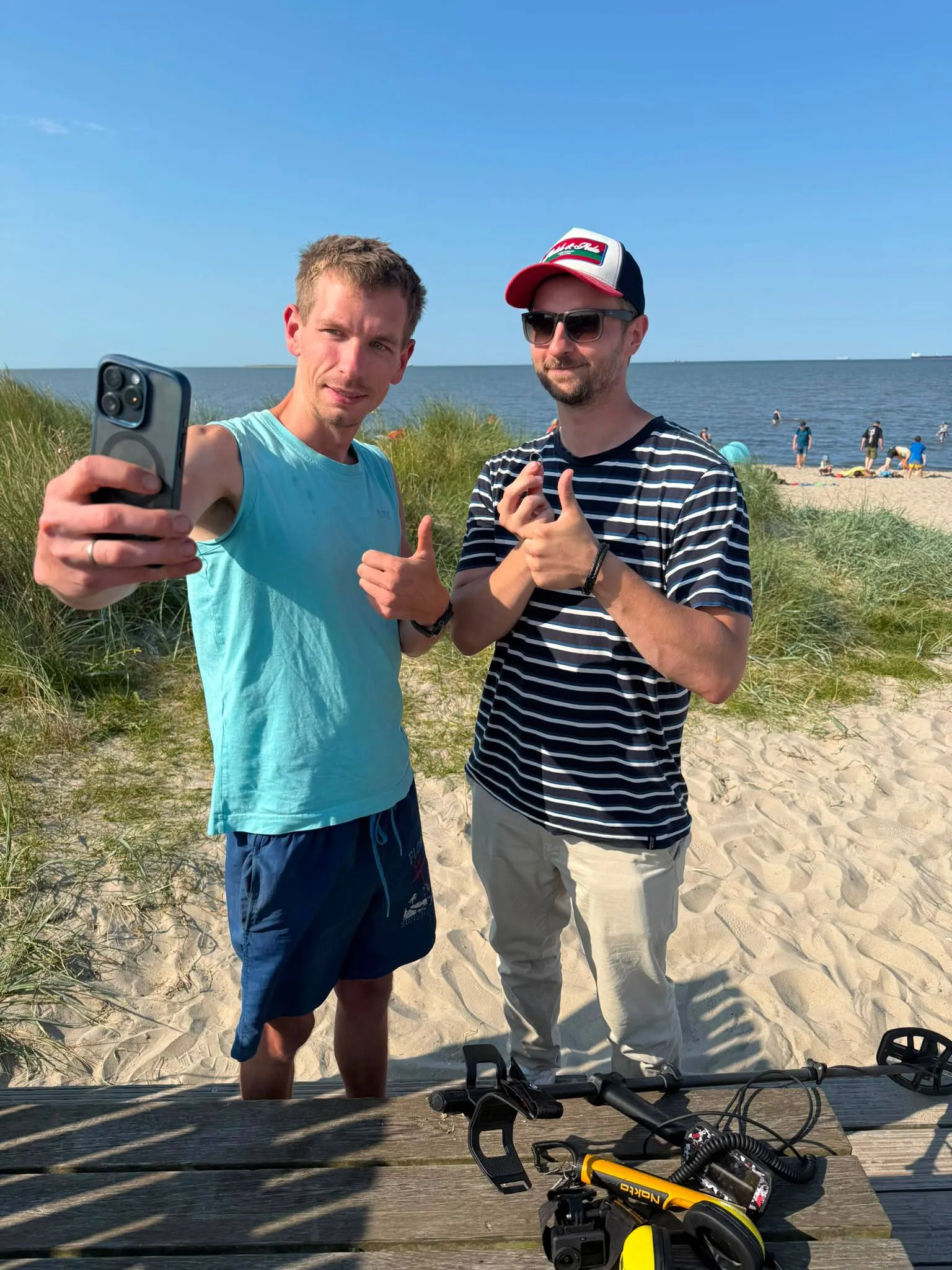 Foto 3 vom Einsatz: Platin-Ehering am Strand von Schillig zurück