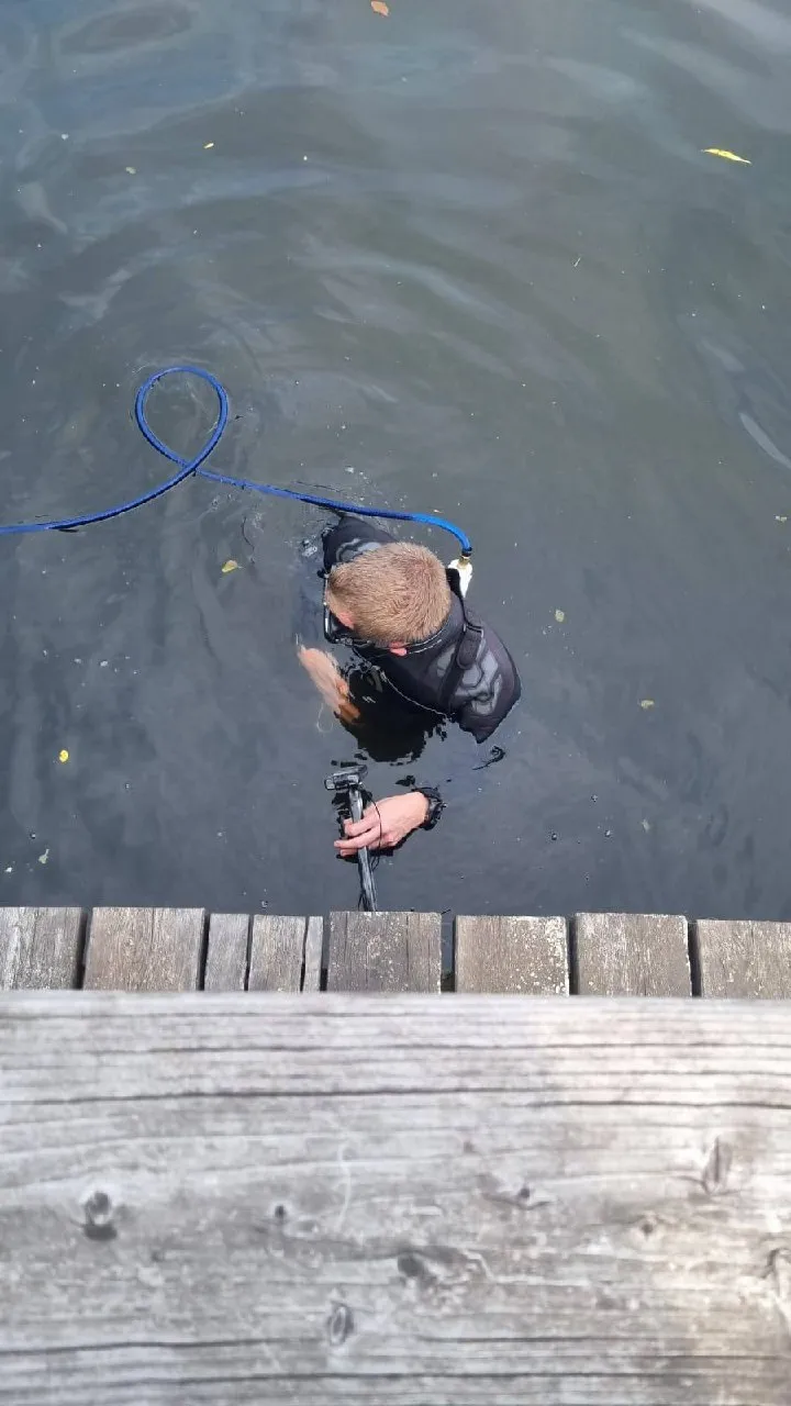 Foto 4 vom Einsatz: Silberring im Woldsee – Erbstück zurück bei Bad Zwischenahn