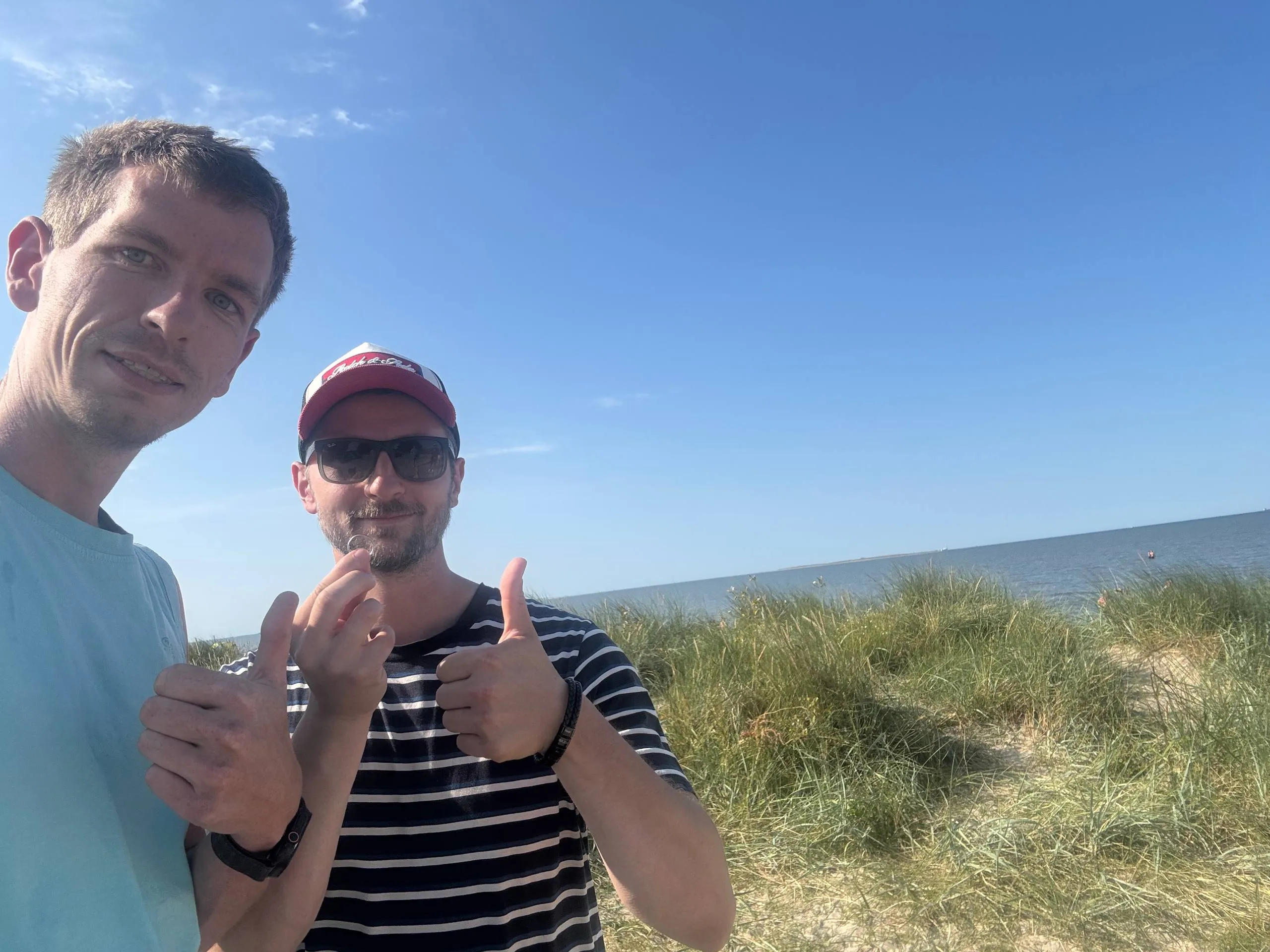 Foto 5 vom Einsatz: Platin-Ehering am Strand von Schillig zurück