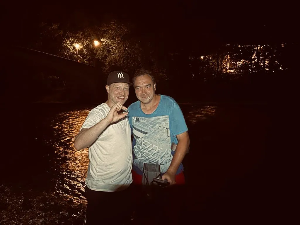 Foto 5 vom Einsatz: Ehering in einem Wehr verloren